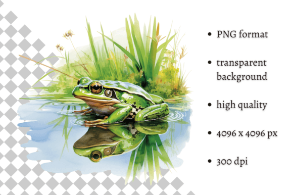 Download Watercolor Frog Individual Clipart - Individual Collection