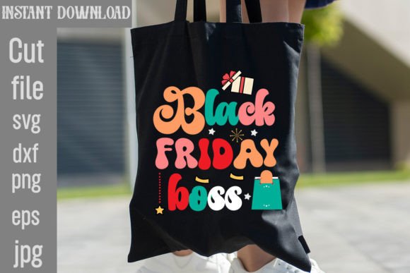 Download Black Friday Boss Retro Sublimation - Premium Resources