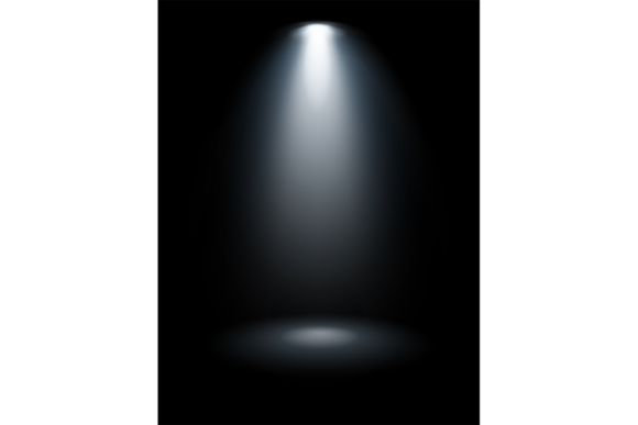 Download Spot Light Mockup. Realistic Scene Illum - Light mockup Collection