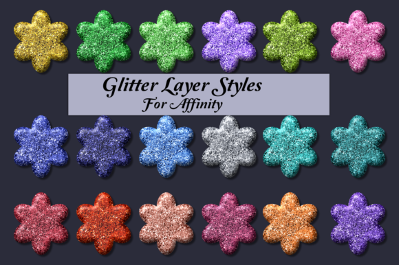 Download Glitter Layer Styles for Affinity - Style Collection