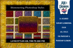 Download 20 Shimmering Photoshop Layer Styles - Style Collection