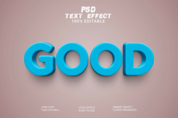 Download Good 3d Text Style Effect - Style Collection