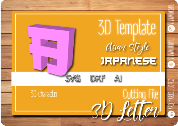 Download 3D Letter Asian Style: B Character - Style Collection