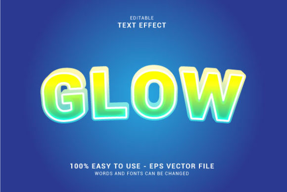 Download Editable Text Effect Glow Styles - Style Collection