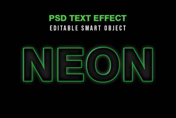 Download Neon PSD Text Effect - Neon psd Collection