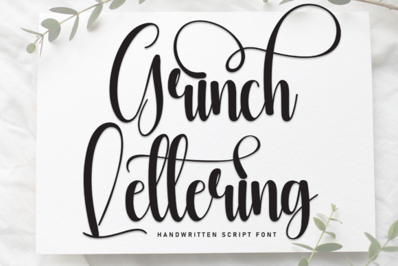 Download Grinch Lettering - Lettering Collection