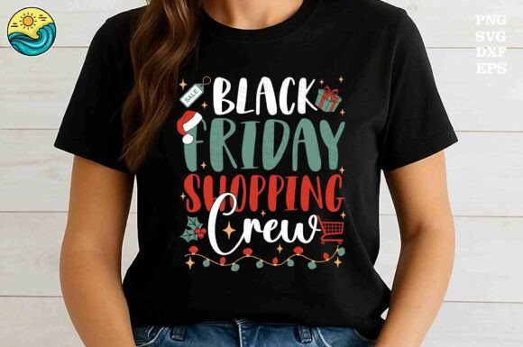 Download Black Friday Shopping Crew SVG PNG - Friday Collection